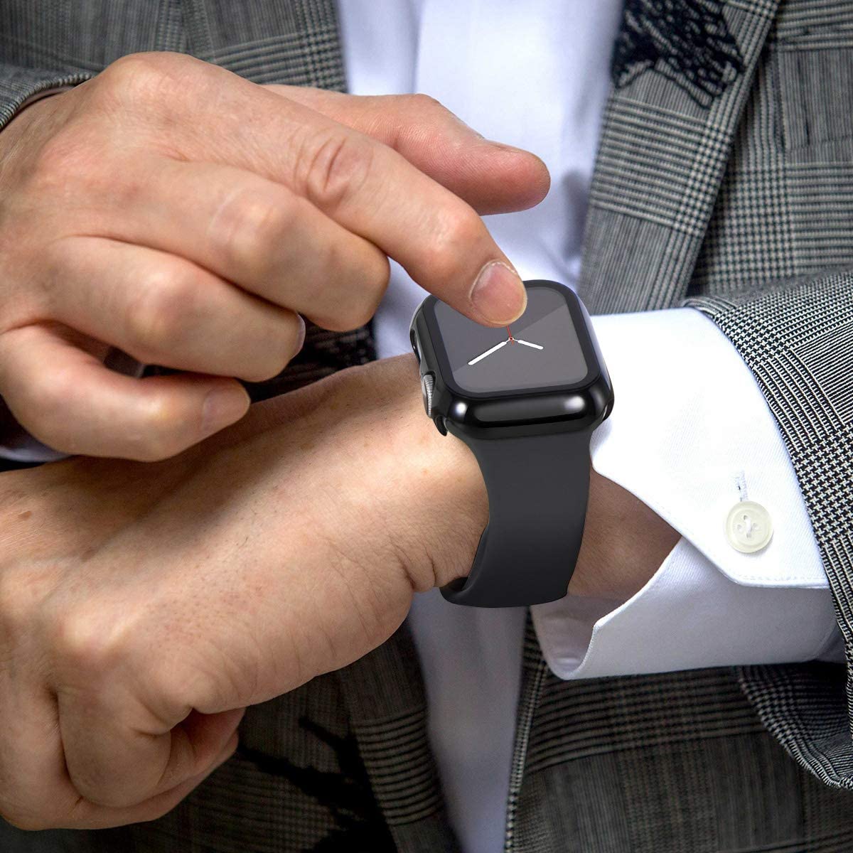 Crystal™ - Proteggi schermo per Apple Watch con vetro temperato