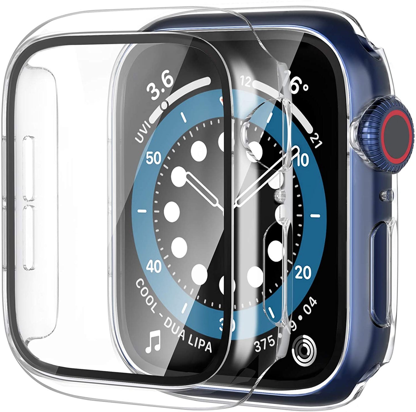Crystal™ - Proteggi schermo per Apple Watch con vetro temperato