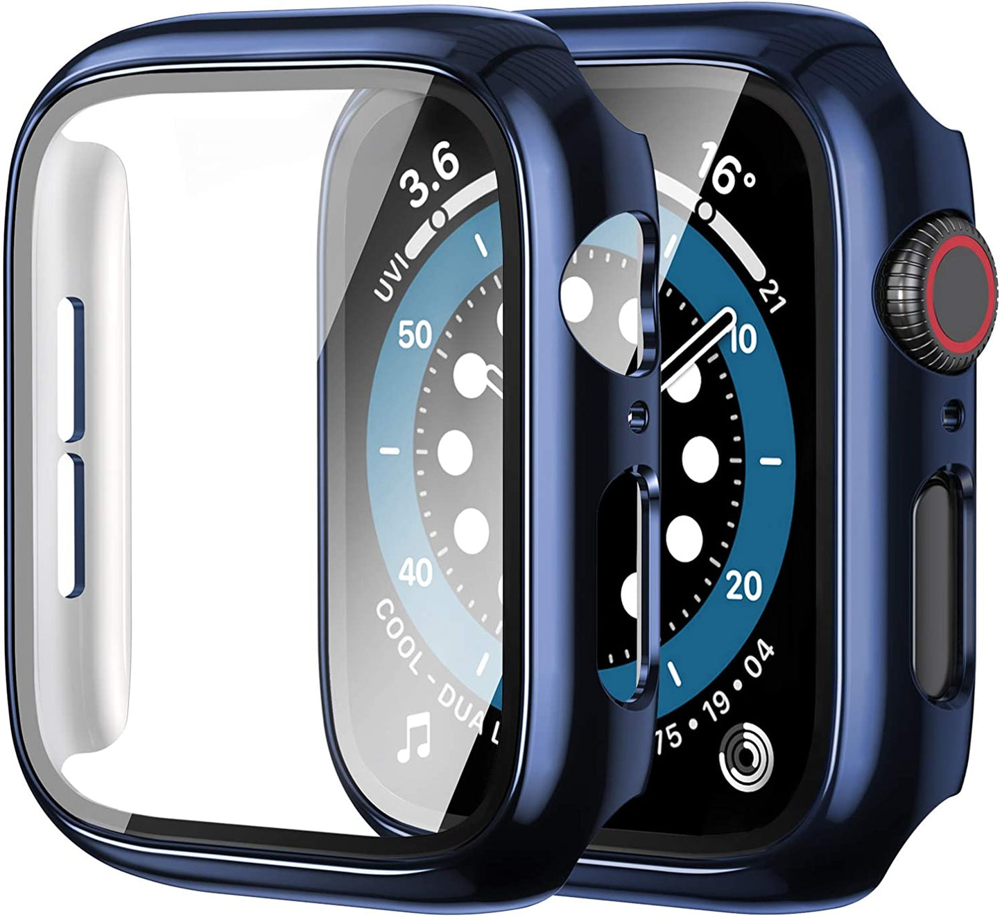 Crystal™ - Proteggi schermo per Apple Watch con vetro temperato