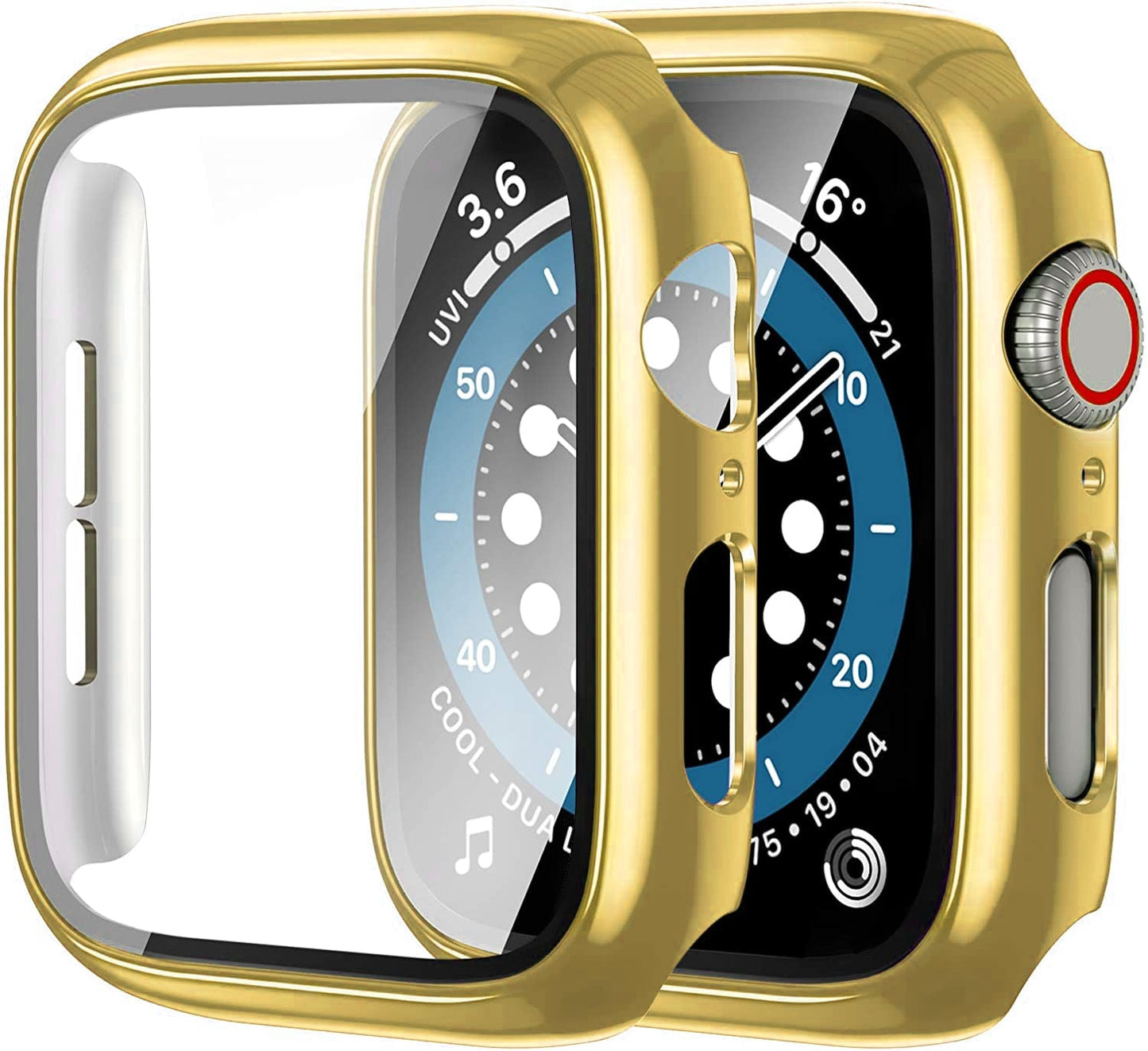 Crystal™ - Proteggi schermo per Apple Watch con vetro temperato