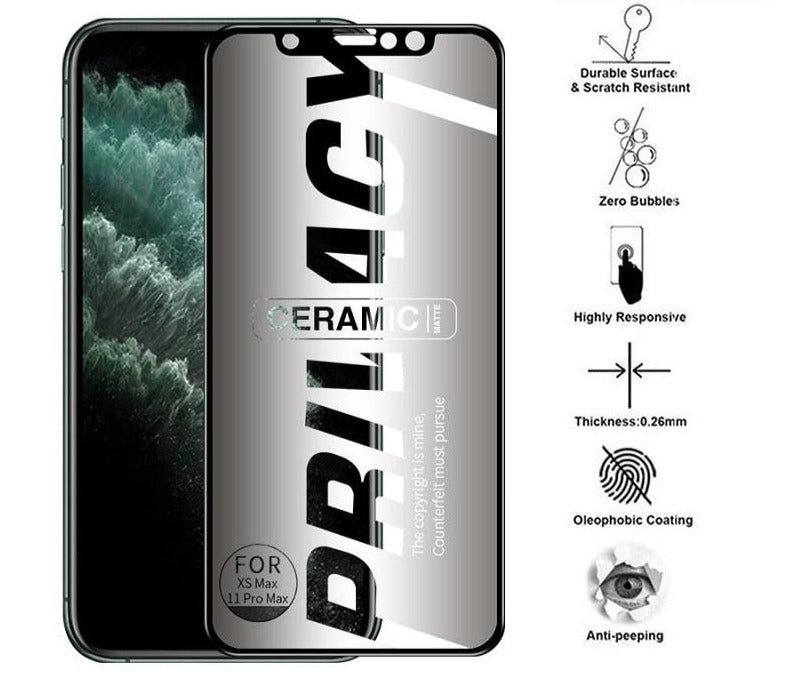 Premium Anti Spy Matte Ceramic Sheet