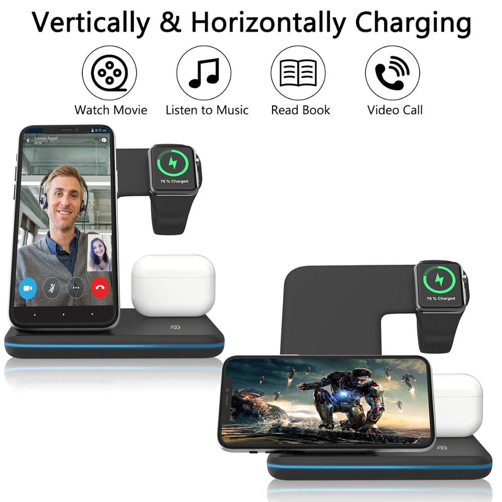 3-in-1 Blade™ Wireless and Lightning Charger