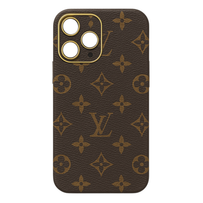 Luxury Case - LV Style with Camera Protection