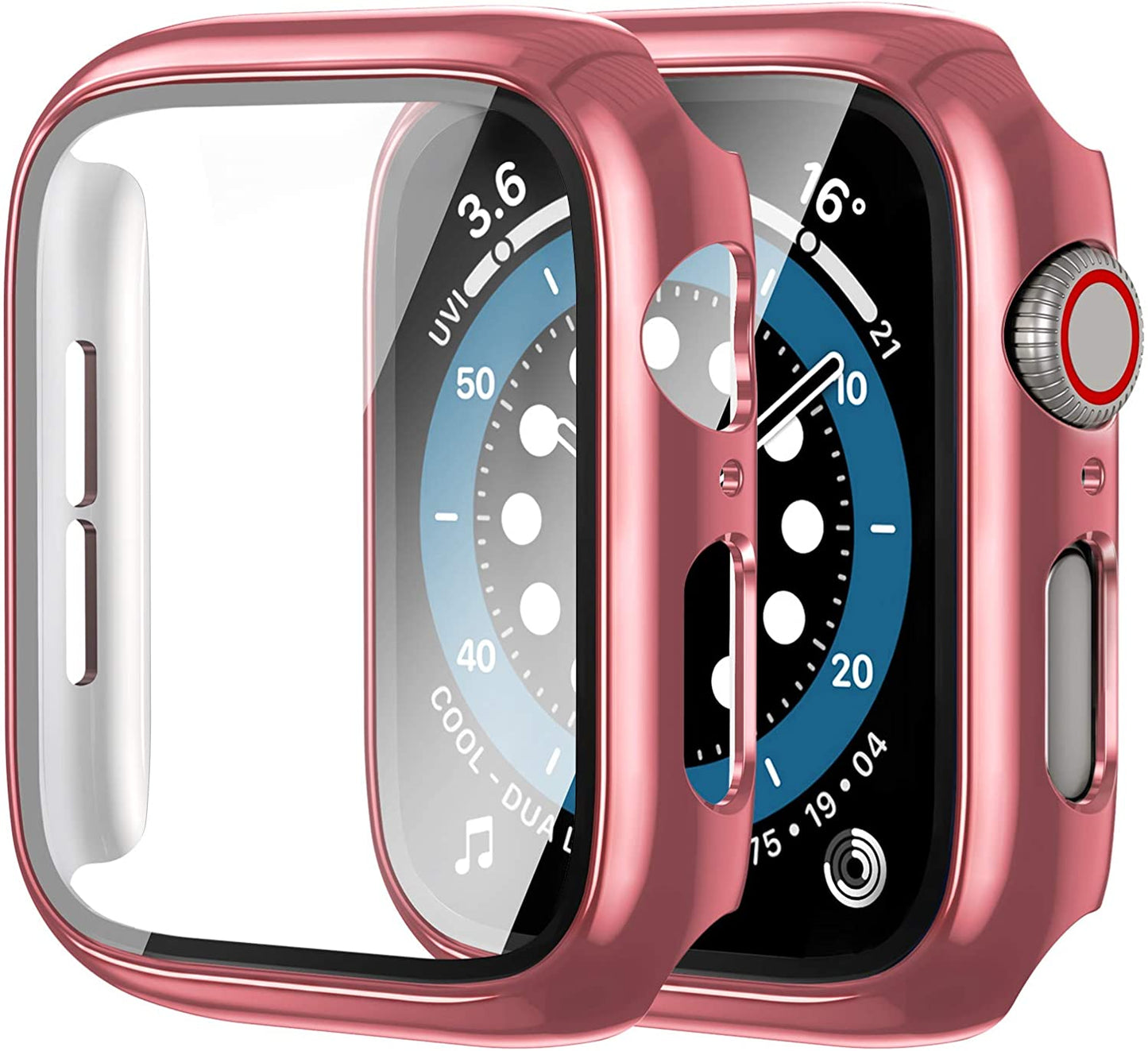 Crystal™ - Pellicola protettiva per Apple Watch con vetro temperato 