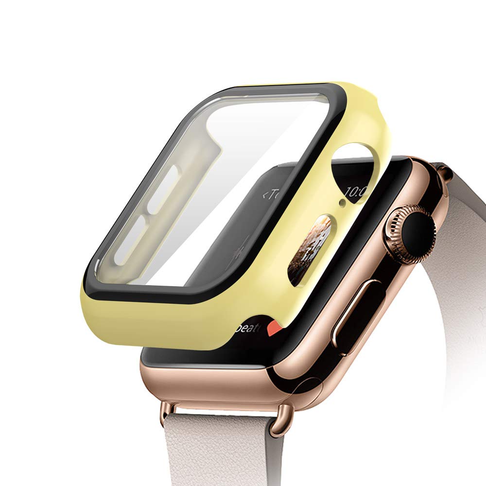 Pellicola protettiva per schermo intero Apple Watch con vetro temperato