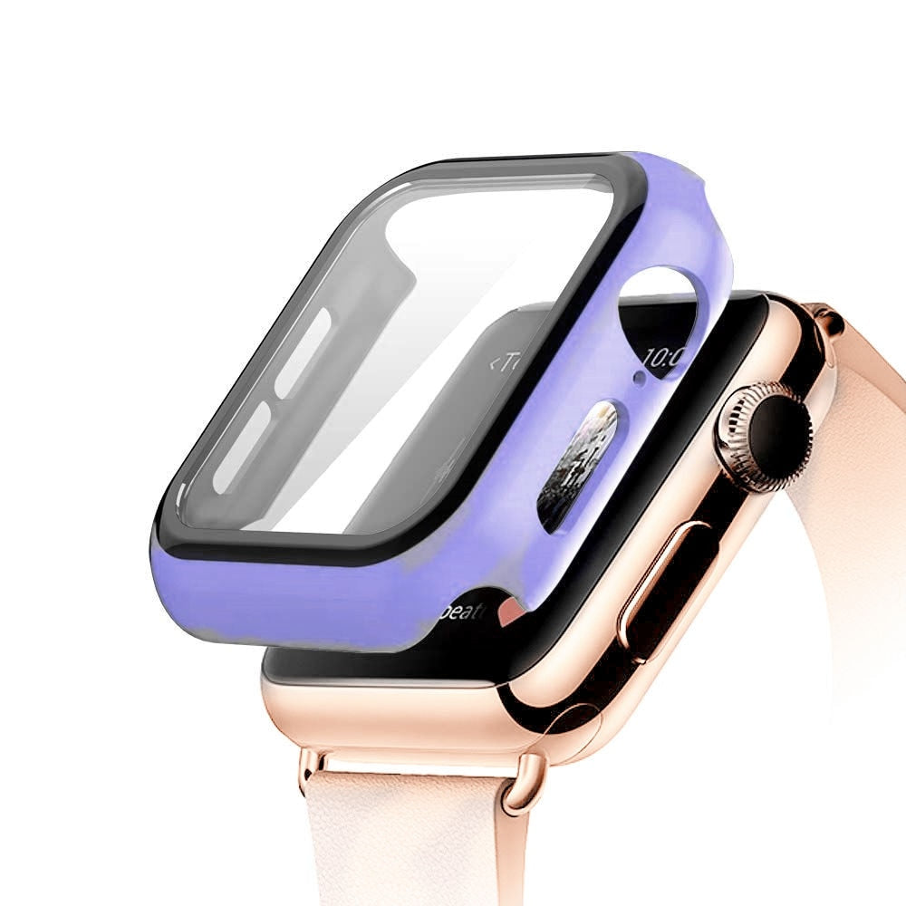 Pellicola protettiva per schermo intero Apple Watch con vetro temperato