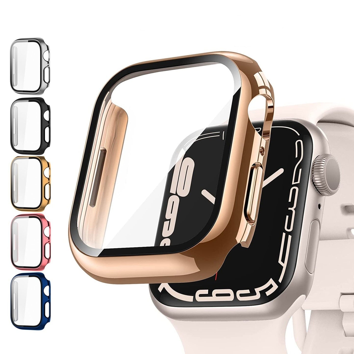 Crystal™ - Pellicola protettiva per Apple Watch con vetro temperato 
