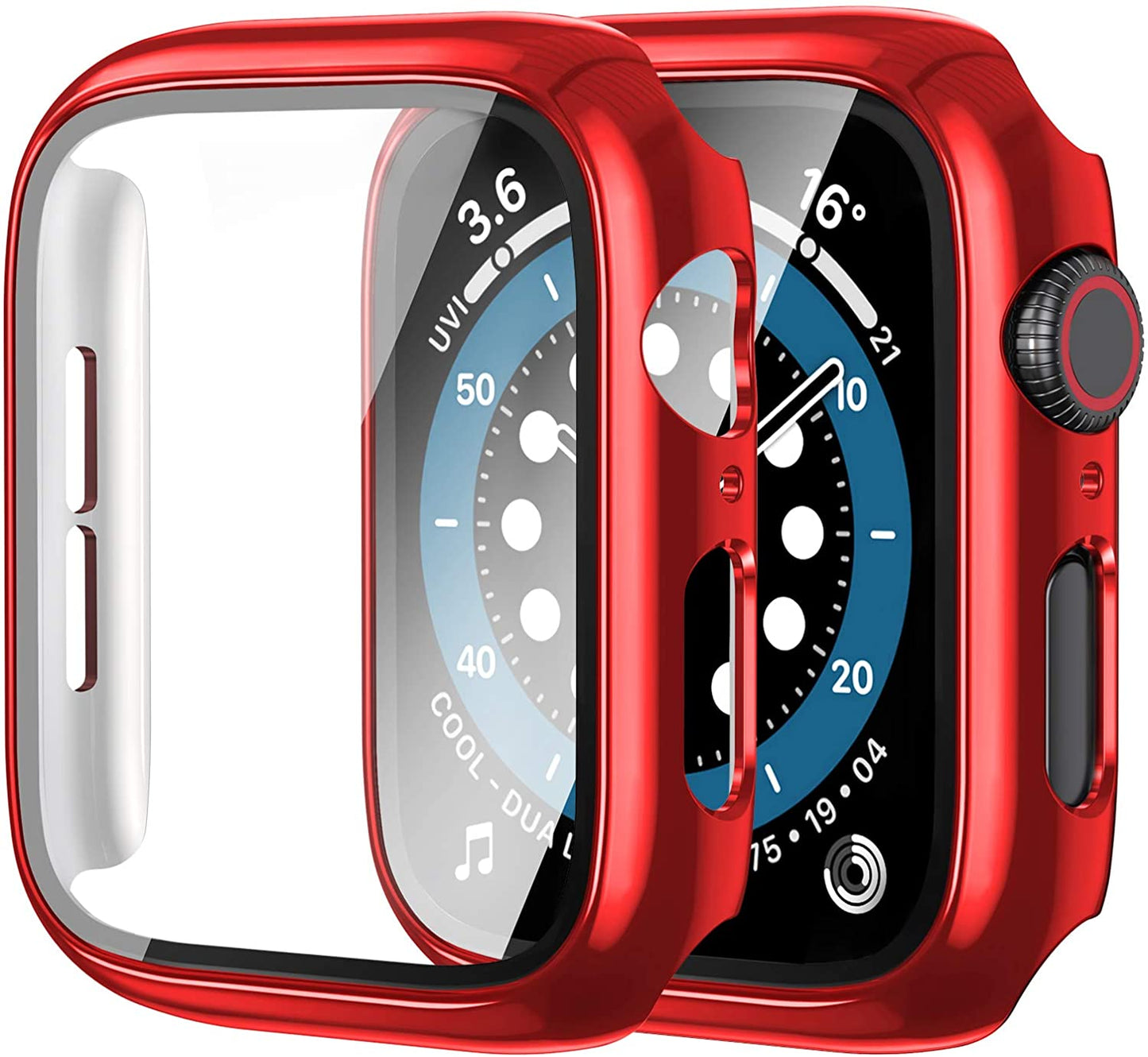 Crystal™ - Pellicola protettiva per Apple Watch con vetro temperato 