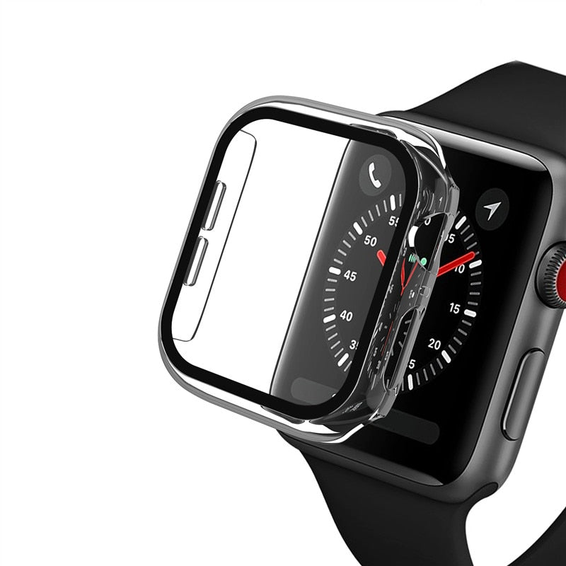 Pellicola protettiva per schermo intero Apple Watch con vetro temperato