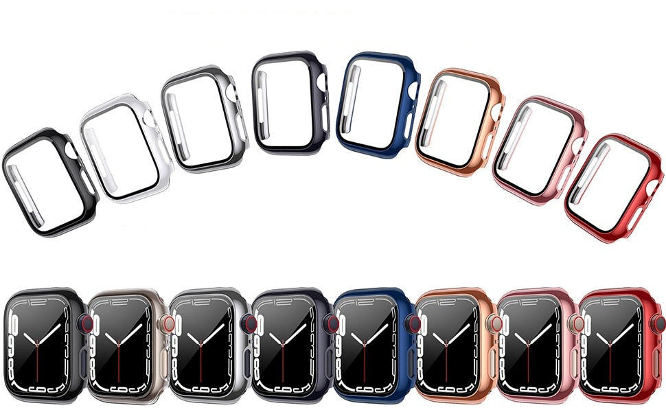Crystal™ - Pellicola protettiva per Apple Watch con vetro temperato 