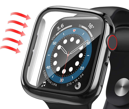 Crystal™ - Pellicola protettiva per Apple Watch con vetro temperato 