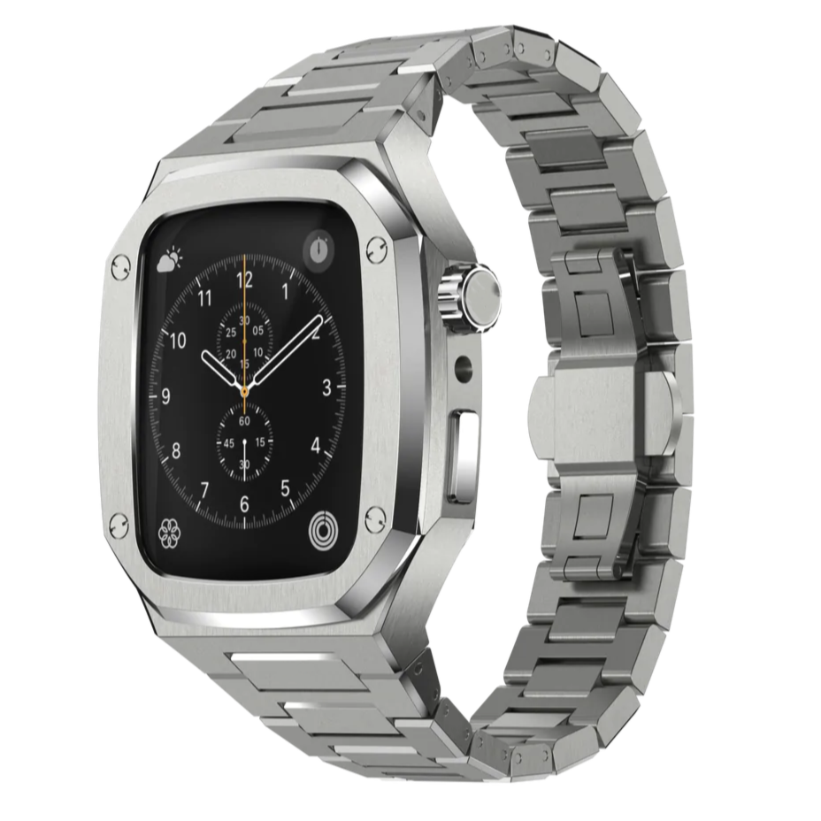 Serie Royal™ Metal - Cinturino + protezione per Apple Watch 