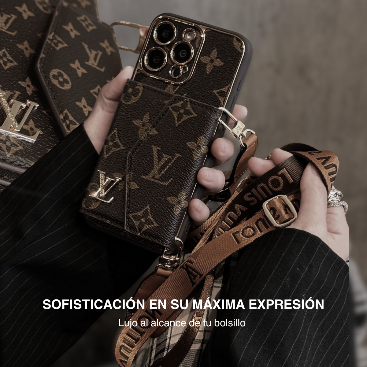 Luxury Case - Includes Exclusive Wallet for iPhone