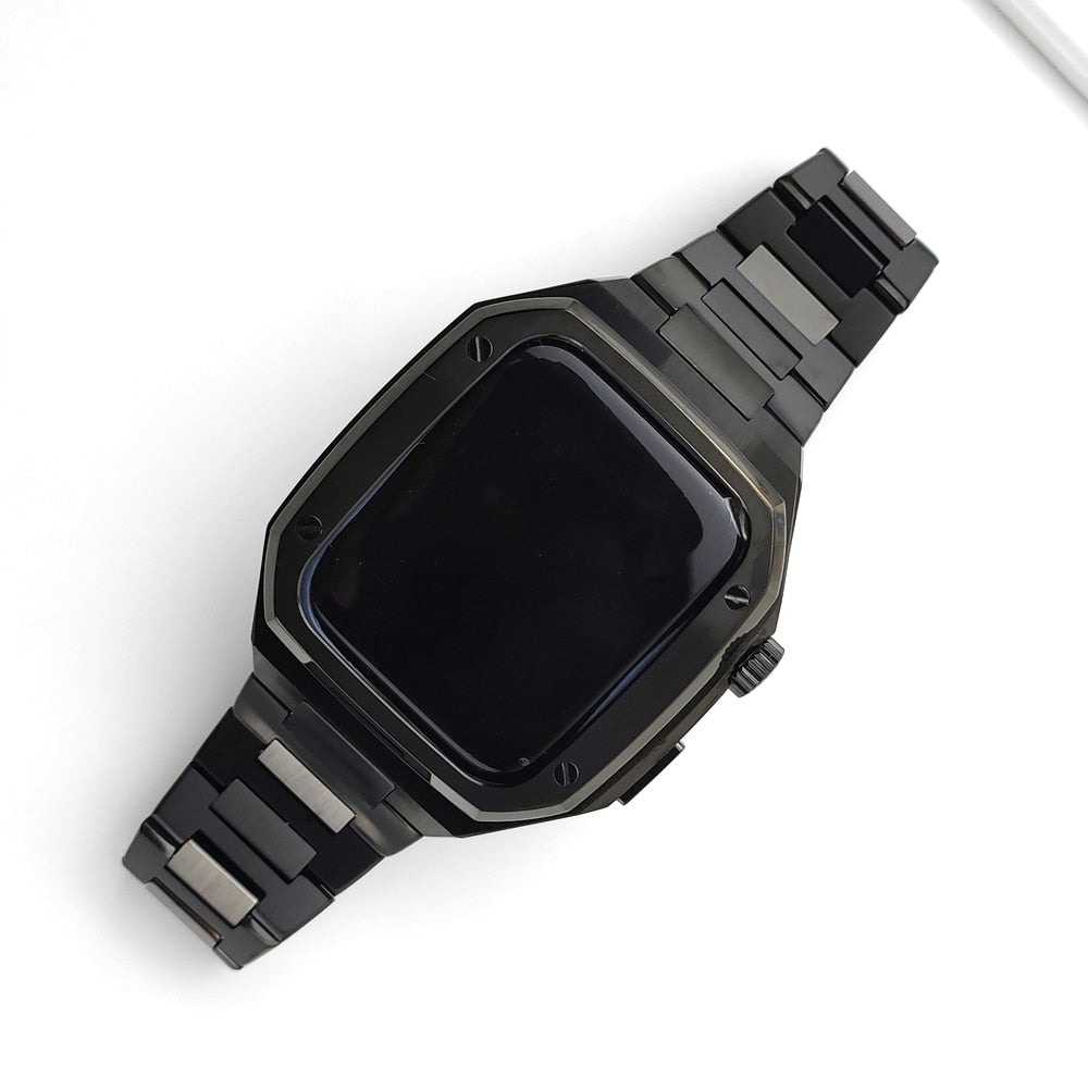 Serie Royal™ Metal - Cinturino + protezione per Apple Watch 