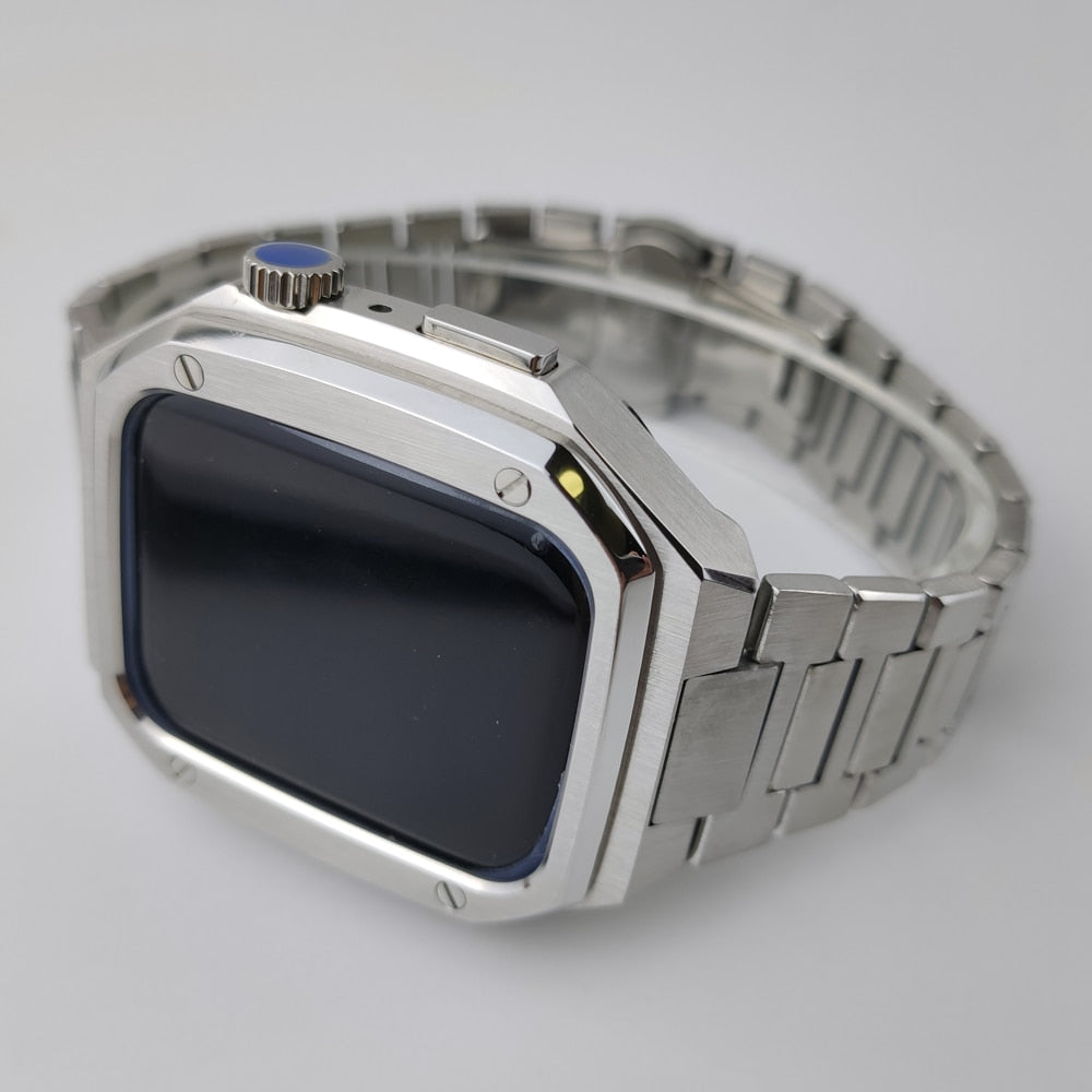 Serie Royal™ Metal - Cinturino + protezione per Apple Watch 