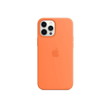 Funda de silicona MagSafe para iPhone 12 - 13 series - ENGLA Chile ® iPhone 12 Mini / Orange