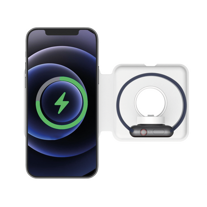 Caricabatterie Magsafe Duo Alpha™ cromato 