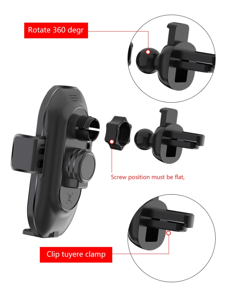 Supporto di ricarica wireless per veicoli 