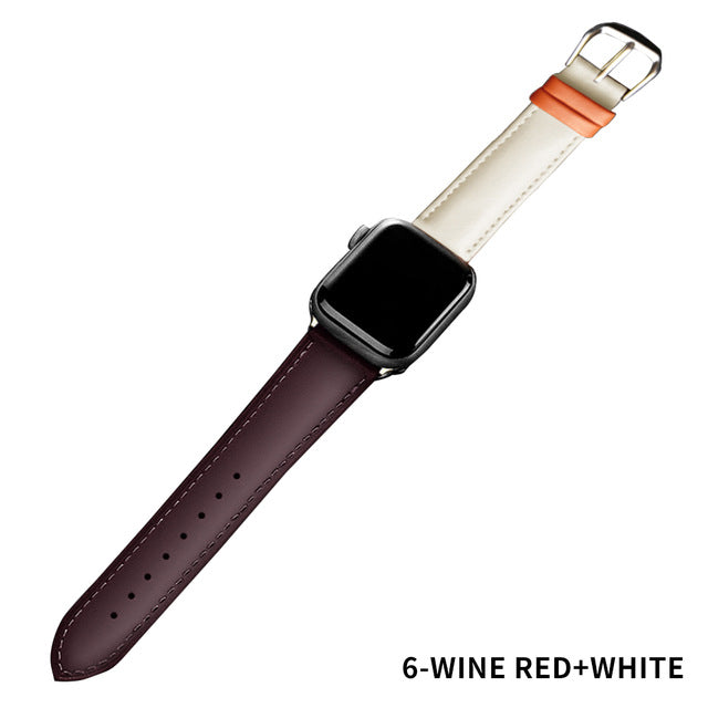 Cinturino in pelle per Apple Watch 