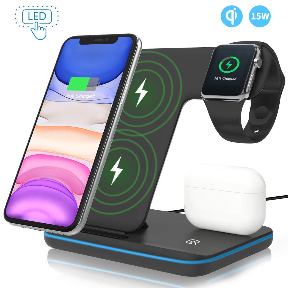3-in-1 Blade™ Wireless and Lightning Charger